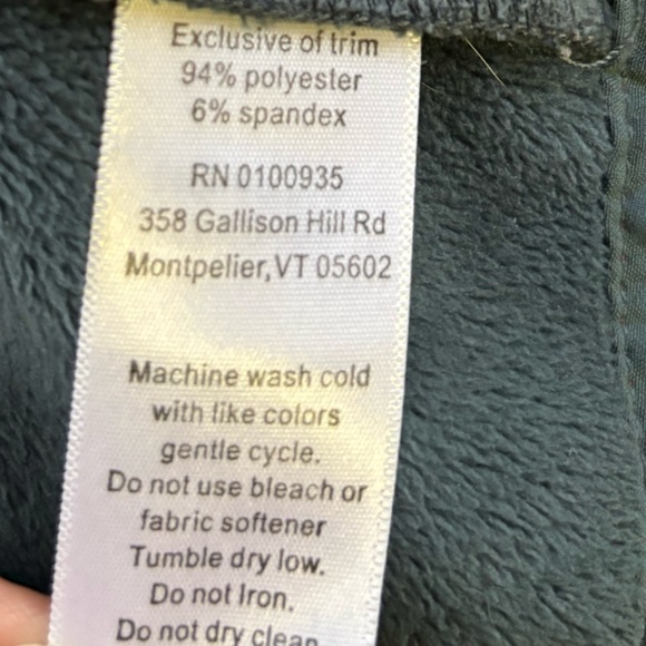 Black Diamond Double Diamond 2 Tone Plum & Gray Full Zip Jacket Size M - Picture 13 of 14